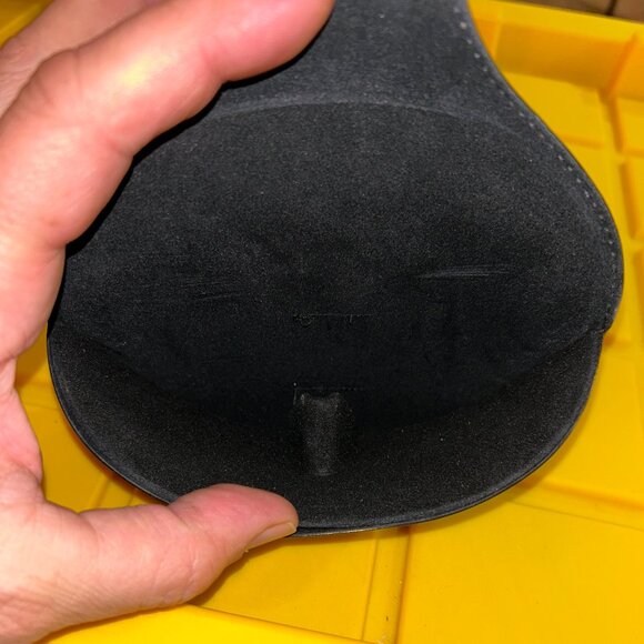 Ray-Ban Original Sunglasses Case Snap Close Semi-Hard Black with Belt Loop - Picture 3 of 5